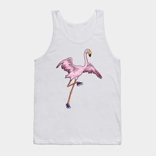 Flamingo Runner Running Sports Tank Top